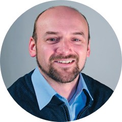 Portrait von Andreas Mühlthaler, Product Management von CARE BY LIGHT